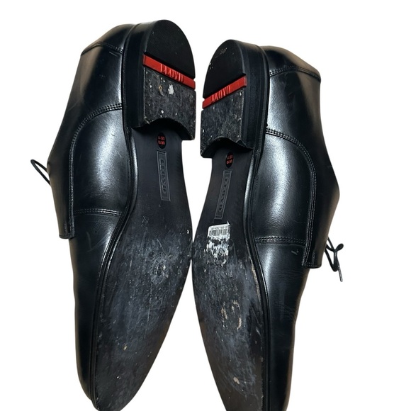 Lloyd of Germany Classic men Black Leather Oxfords shoes, size 11 main image 11